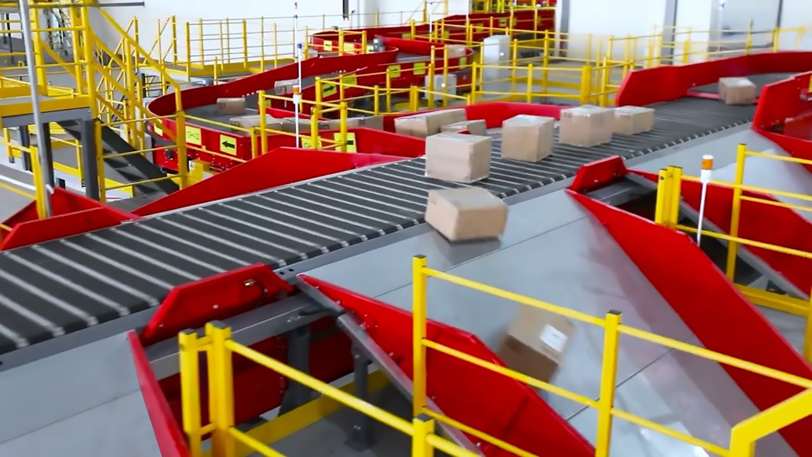 narrow belt sorter en circulación vertical